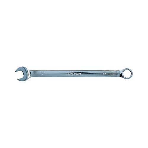 Image of AB Tools-US Pro 12mm Extra Long Metric Combination Spanner Wrench 195mm Chrome Vanadium Steel