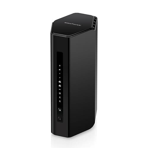 Image of NETGEAR Nighthawk Tri-Band WiFi 7 Router (RS300) – security features, BE9300 wireless speed (up to 9.3 Gbps) – covers up to 2,500 sq.ft., 100 devices – 2.5 GB internet port