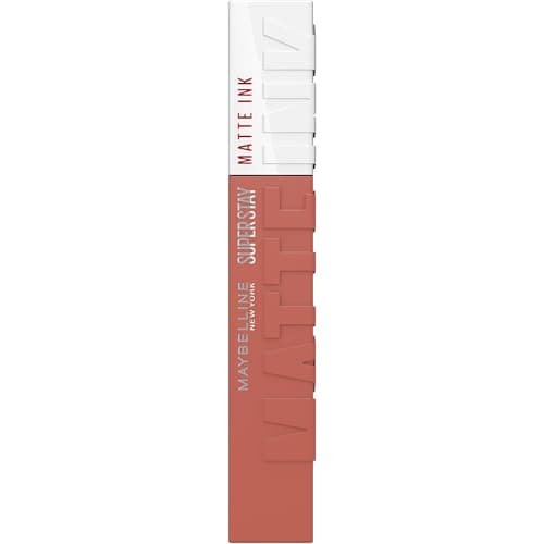 Image of Maybelline Lipstick, Superstay Velvety Matte Ink Liquid Lipstick, Up to 16H Non Transferable, Vibrant Longlasting Finish, Non Drying, Shade: 65 Seductress, 5ml