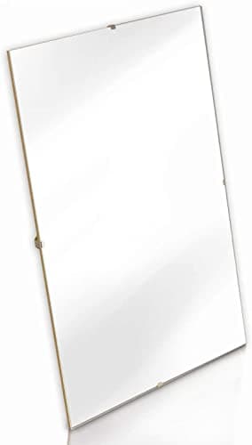 Image of FotoStation A4 Size Clip Frame 21cm x 29.7cm Frameless Glass Front Clip Frames Photo Poster Certificate Wall Decor Wall Hanging Frames