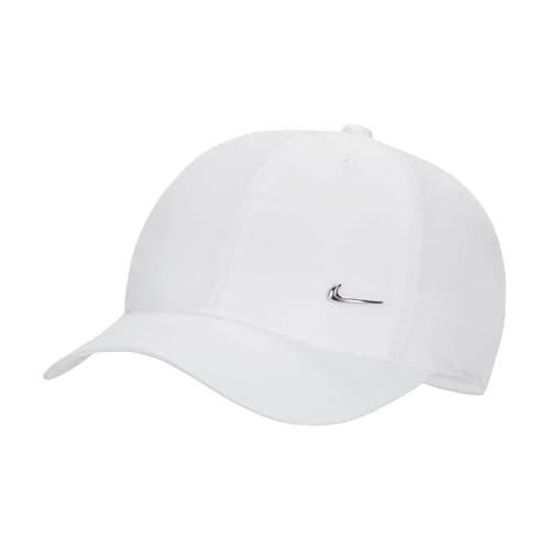 Image of NIKE FB5064-100 K NK DF Club Cap US CB MTSWSH Hat Unisex kids White Size 1SIZE