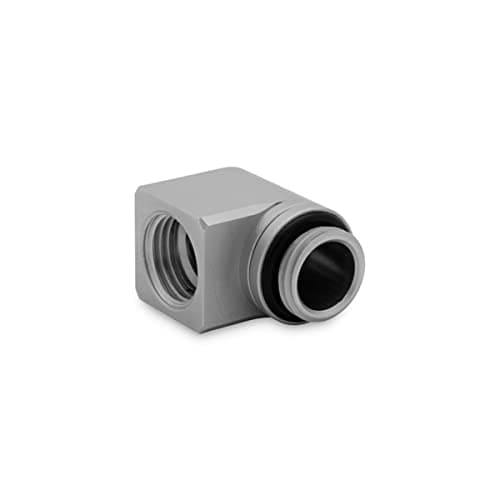 Image of EK Quantum Torque Micro Rotary 90° Satin Titanium Adapter Fitting