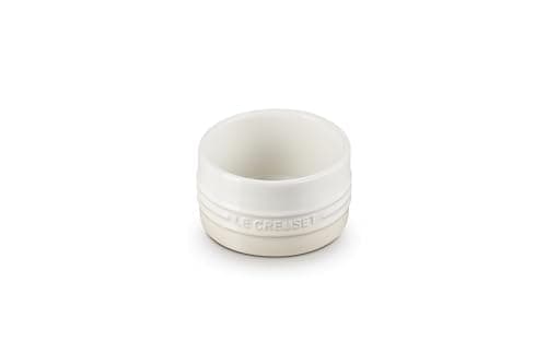 Image of Le Creuset Stoneware Ramekin with Straight Wall, Stackable, 200 ml, Meringue, 70403207160099