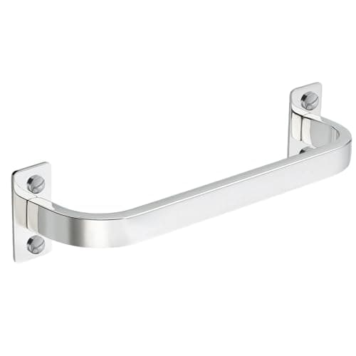 Image of Mooche Chrome Towel Rail Wall Mounted, 25CM Hand Towel Holder, SUS304 Stainless Steel Single Towel Bar for Bathroom Kitchen Home