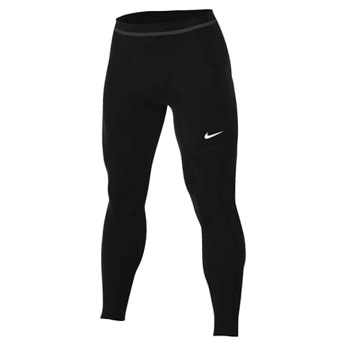 Image of Nike Mens Drifit Pants, Black/White, M EU
