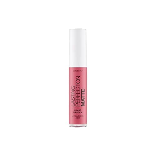 Image of Collection Cosmetics Lasting Perfection Matte Liquid Lipstick, Moisturising, Transfer-Proof, 3.5ml, Rebellious