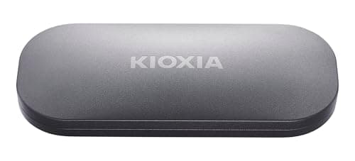 Image of KIOXIA EXCERIA PLUS Portable SSD 1TB - External Drive with USB 3.2 Gen2 Interface, Compatible with Windows OS, macOS, iPadOS, Android OS, PS4, PS4 Pro, PS5, Xbox Series X/S (LXD10S001TG8)