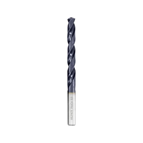 Image of Hilpaty Cobalt Drill Bits 9.5mm x 1pc M35 HSS Drill Bit for Metal, AlTiN Coating, Standard DIN 338