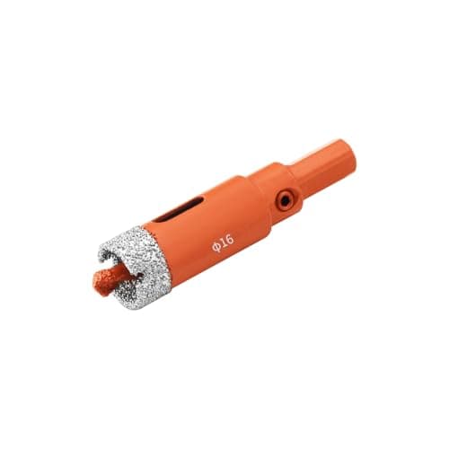 Image of Meccion Diamond Hole Saw 16mm with Pilot Guide Bit, Professionals Brazed Diamond Drill Bit Hole Cutter for Tile, Porcelain, Glass, Ceramic, Marble