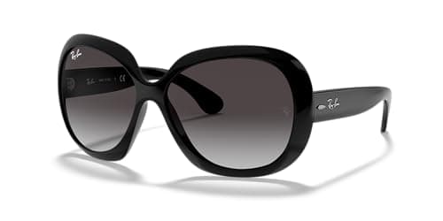 Image of Ray-Ban Women's Rb 4098 Sunglasses, Black, 60 UK
