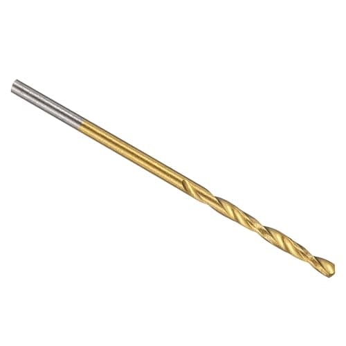 Image of PATIKIL 1.2mm Drill Bit, M42 8% Cobalt High-Speed Steel Jobber Straight Shank 135° Titanium Nitride (TiN) Coated for Hard Metal Stainless Steel - 1 Pack