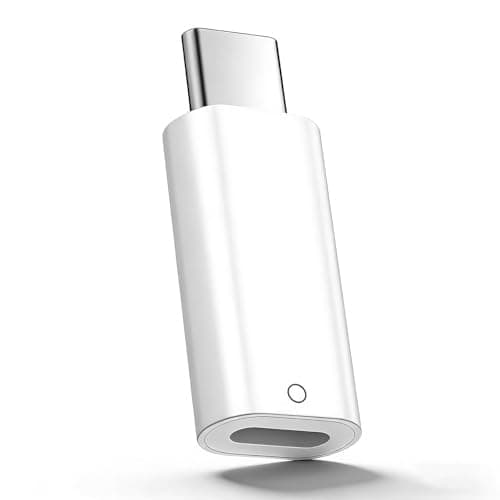 Image of USB C to Pencil Adapter for Apple Pencil 1st Generation, USB C to Ligh-ning Pencil Charger Adapter for i-Pad 10/11th Gen, Supports Bluetooth Pairing & Charging