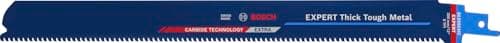 Image of Bosch Professional 1x Expert ‘Thick Tough Metal’ S 1255 CHC Reciprocating Saw Blade (for Tough steel, Cast iron, Length 300 mm, Accessories Reciprocating Saw)