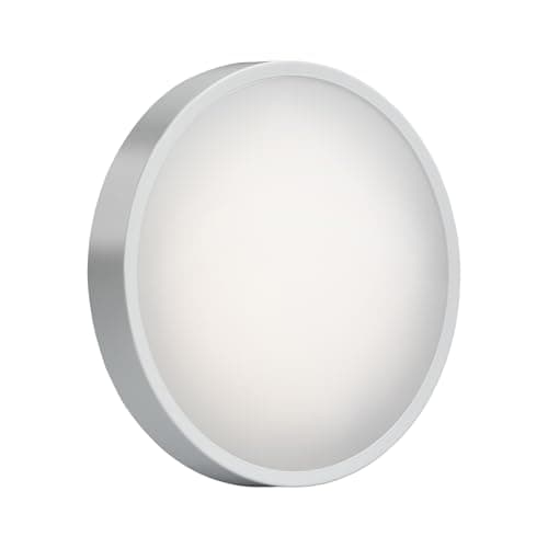 Image of Knightsbridge BT EVO 230V IP65 IK10 Adjustable Wattage and CCT Emergency LED Bulkhead with a Daylight Sensor, White