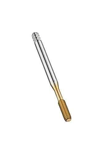 Image of Dormer E293M12 Series E293 HSS-E Flute less Machine Tap Metric with Tin Coating, DIN Standard, Form E, M12 x 1.75 mm Thread, 110 mm Length