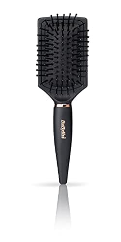 Image of BaByliss Mini Paddle Hair Brush, Small Hair Brush ideal for Travel, Black