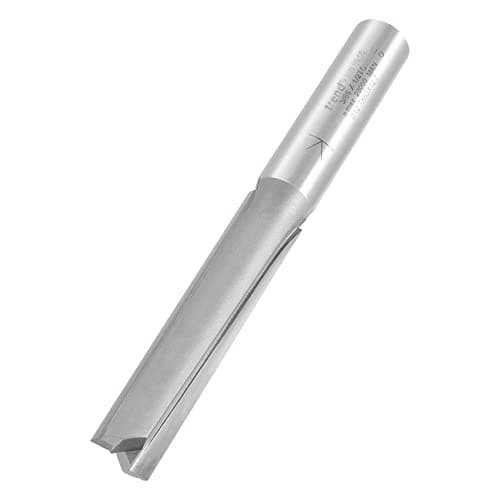 Image of Trend Professional Two Flute Router Cutter, 1/2 Inch Shank, 12.7mm Cut Diameter, 63mm Cut Length, Tungsten Carbide Tipped, 3/85X1/2TC