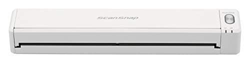 Image of ScanSnap iX100 White - Portable Document Scanner - Rechargeable Wireless A4 Scanner with Wifi and USB