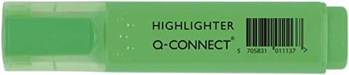 Image of Q-Connect Highlighter Single Colour Green