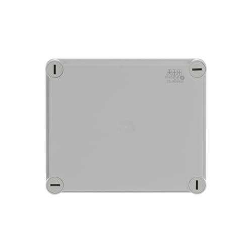 Image of ABB IP65 Junction Box • Fully Dust Sealed Enclosure • Waterproof Electric Cable Connector Unit • Shockproof Adaptable Indoor/Outdoor Box • 77 x 160 x 137mm
