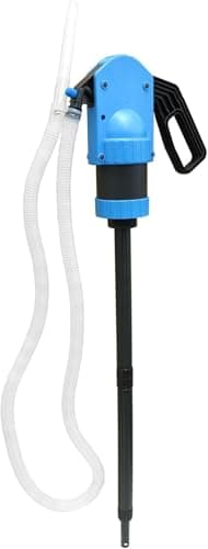 Image of Lever Operated Manual Barrel Drum Pump Chemical Solvents Thinners