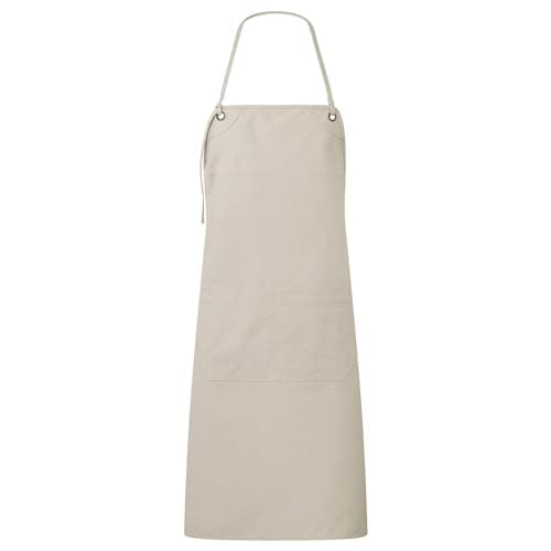 Image of Premier Unisex Adult Artisan´s Choice Canvas Double Pocket Apron (One Size) (Natural)
