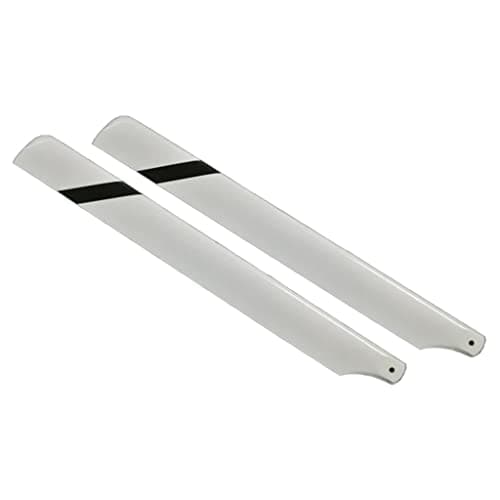 Image of CRDARAAV 2 Pcs Main Rotor Blade 360mm Glassfiber Propeller for 450L 480 x3 Helicopter