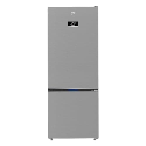 Image of Beko 475 Litre 50/50 Freestanding Fridge Freezer - Stainless Steel