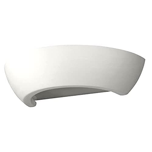 Image of Wall lamp LED Oskar SL.0160 SOLLUX Modern Lighting Sconce Paintable Ceramic White E27 1-Light Classic Wall-Mounted lamp for The Living Room and The Hallway
