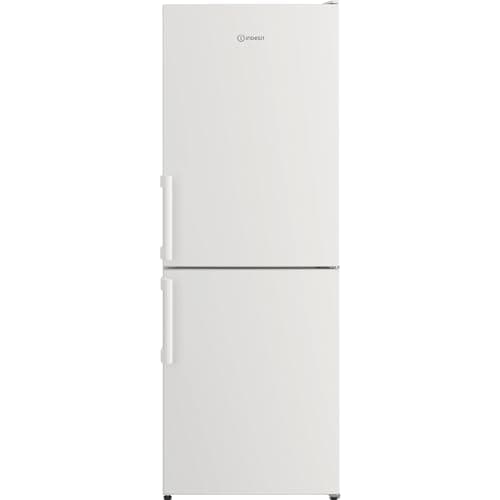 Image of Indesit Low Frost Freestanding Fridge Freezer - White - 13 Shopping Bags - E Rated - IB55 532 W UK