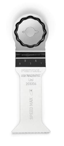 Image of Festool 203336 Universal Bi-Metal Saw Blades 5-Piece, 78 mm Length x 42 mm Width