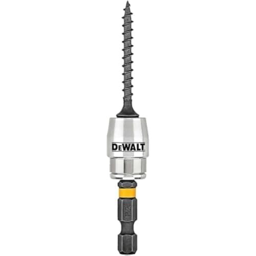 Image of DEWALT FlexTorq Magnetic Bit Holder, Impact Ready, 2-Inch (DWA2SLVIR)