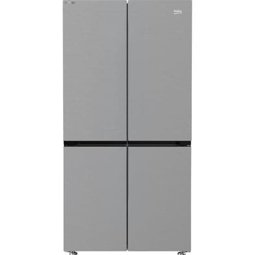 Image of Beko American Style Fridge Freezer 50/50 NeoFrost - Black Steel - GN446224VPZ