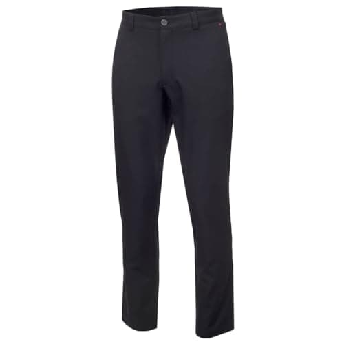 Image of Calvin Klein Mens Regular Fit Tech Warm Golf Trousers - Navy - 32R