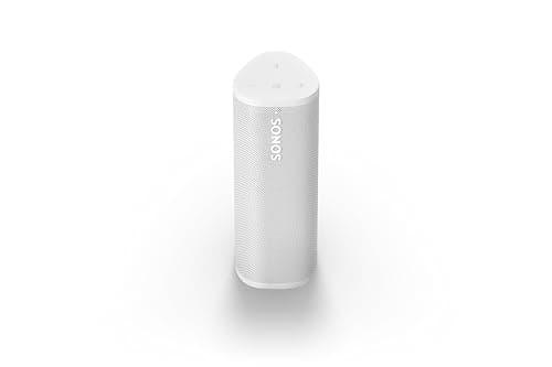 Image of Sonos Roam 2 | Lightweight, Mobile and Waterproof Speaker with Bluetooth, WiFi, at least 10 Hours Battery Life and Voice Control for Indoor and Outdoor Use - White