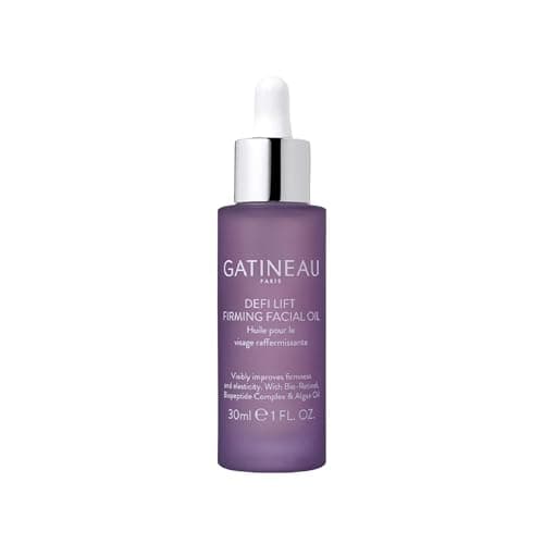 Image of GATINEAU Defi Lift Firming Facial Oil - 30ml, Defi Lift Bio Peptide Complex & Bio-Retinol Bidens Pilosa, Improves Skin Firmness & Elasticity, Treats Fine Lines & Wrinkles, Hydrates & Restores Radiance