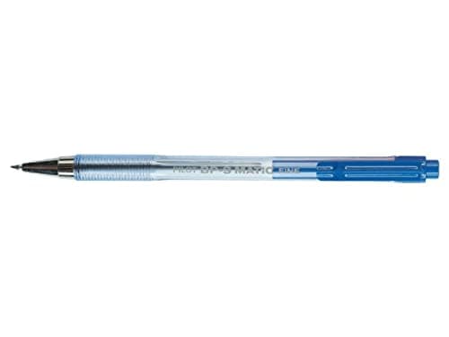 Image of Pilot 11919 Ballpoint Pen BP-5 Matic Fine Writing 0.3 mm, Classic Ink, 800 m, Retractable Translucent Refillable Body