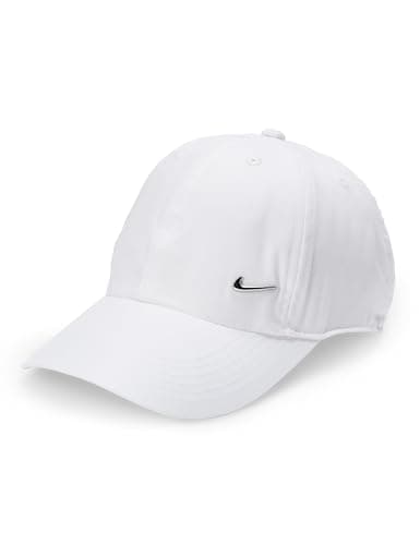 Image of NIKE FB5064-100 K NK DF Club Cap US CB MTSWSH Hat Unisex kids White Size 1SIZE