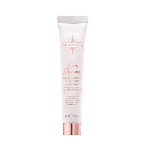 Image of Bellamianta Sleep Mask Tan Dreams Mini, Self Tanning Overnight Mask, Streak-Free Radiant Glow, 15ml