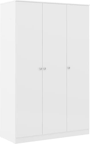 Image of Seconique Denver 3 Door Wardrobe in White Gloss