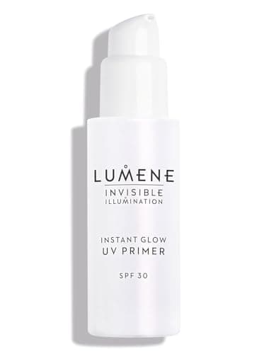 Image of LUMENE Invisible Illumination Instant Glow UV Primer | SPF 30 | Enhances Radiance & Preps Skin for Makeup | Infused with Vitamin E for Nourishment | Lightweight Vegan Formula | 30 ml