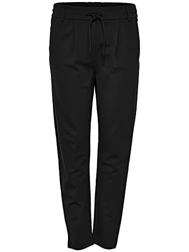 Image of ONLY Womens Onlpoptrash Life Easy Col Pant Pnt Noos Trousers, Black (Black), XS / 30L UK