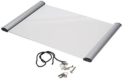Image of SECO Stewart Superior A4 Aluminium 2 Sided Front Loading Picture/Poster Snap Frame - Silver
