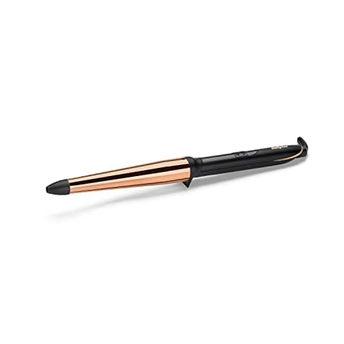 Image of BaByliss Titanium Brilliance Conical Curling Wand 32-19mm - Professional Hair Curler for Loose Curls & Soft Waves, Titanium-Coated Barrel, 6 Adjustable Heat Settings up to 210°C, Fast Heat-Up, 2358U