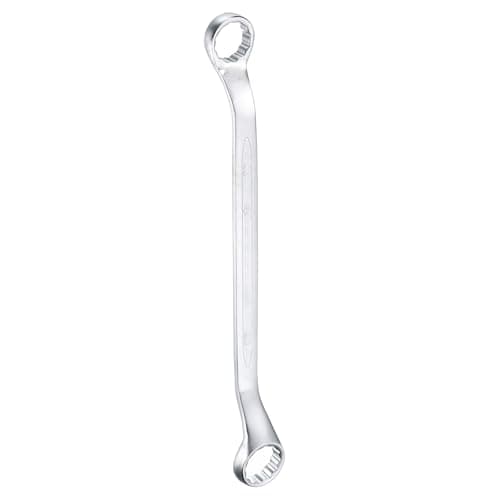 Image of sourcing map 45-Degree Offset Box End Wrench 25mm x 28mm 12 Point Metric CR-V Double Box End Wrench Chrome Vanadium Steel Long Offset Torx Box Wrench for Automotive Home Repair Tool