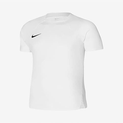 Image of NIKE DR0889-100 M NK DF STRKE III JSY SS T-shirt Men's WHITE/WHITE/WHITE/BLACK Size S