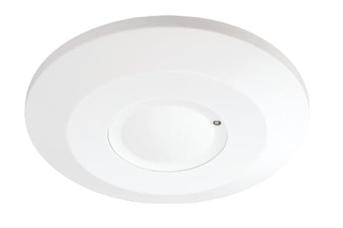 Image of Evoges IP20 Indoor Microwave Motion Sensor IP20 Surface Mount – 360° Adjustable Detection 1-8m, Day/Night Sensor, Time Delay 10s-12min, Energy Saving Ceiling Sensor for LED & Incandescent Lights White