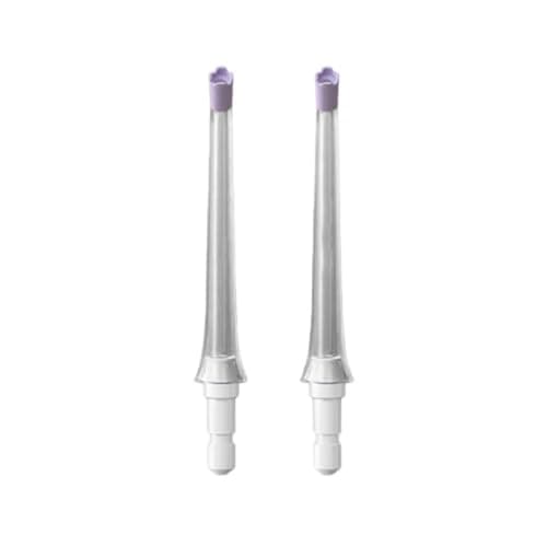 Image of BAAQII 2 Pcs Replacement Oral Irrigator Nozzles for Power Flosser F3 Quad Stream Nozzle HX3062