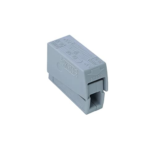 Image of WAGO LIMIT 224-101 2 Pole Lighting Connector, Grey, 05-25 mm