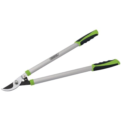 Image of Draper 685mm Bypass Pattern Loppers | 32mm Carbon Steel Cutting Gardening Tool | Heavy Duty Garden Hand Tools | Soft Grip Handles | 97956